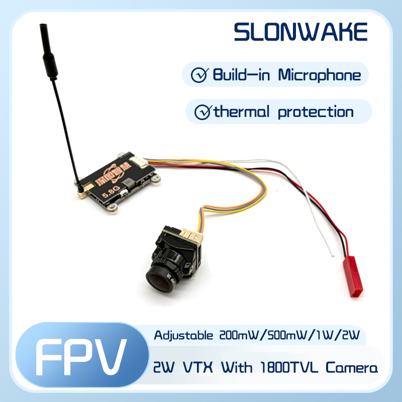Fpv Drone Receiver - SLONWAKE 5.8G 56CH 2W transmitter VTX