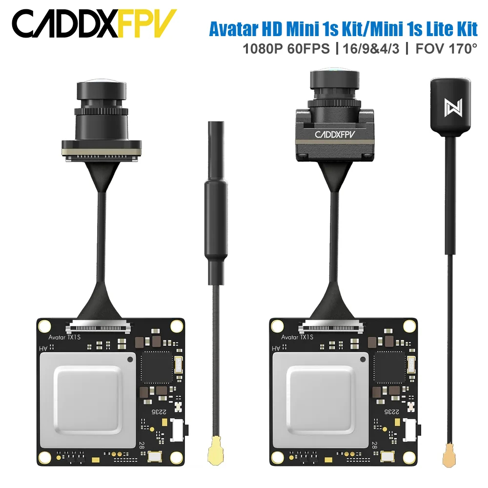 Fpv Drone Receiver - CADDX Walksnail Avatar HD Mini 1s