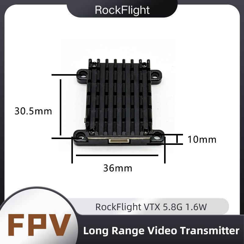RockFlight TX663 VTX 5.8G 48CH - Fpv Drone Frame ulasan dan harga