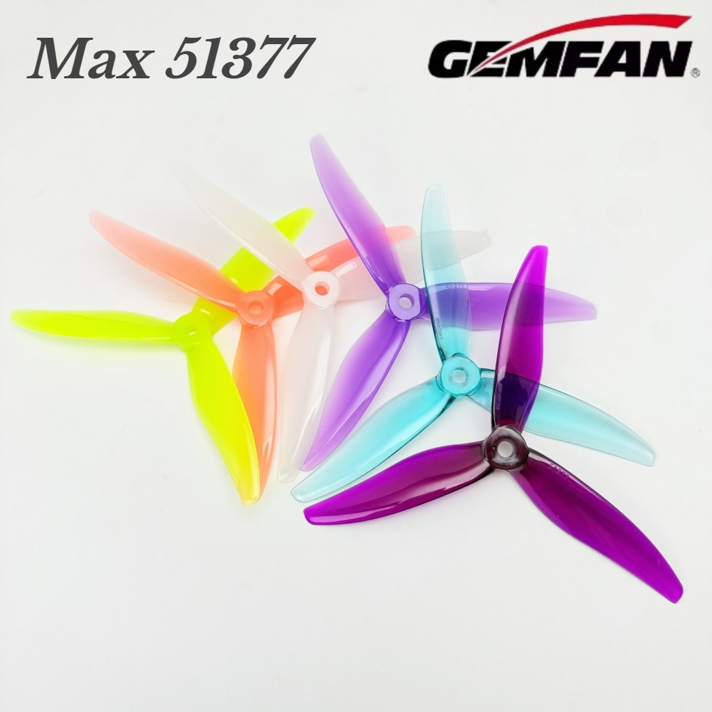 2Pairs Gemfan Hurricane 51377  - Fpv Drone Propeller ulasan dan harga