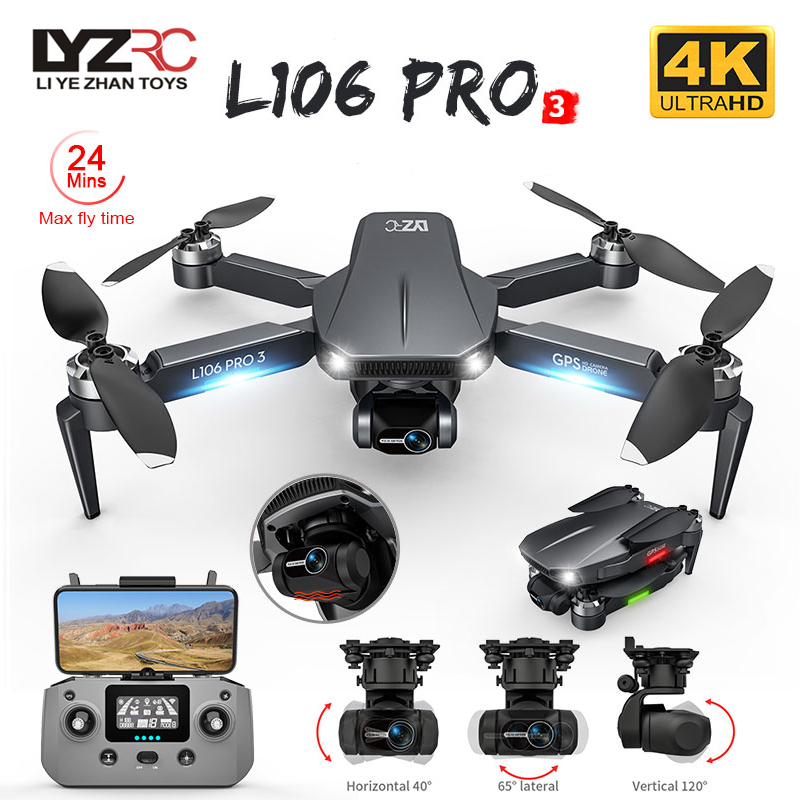 L106 Pro 3 Drone 5G WIFI FPV F - Fpv Drone Charger ulasan dan harga
