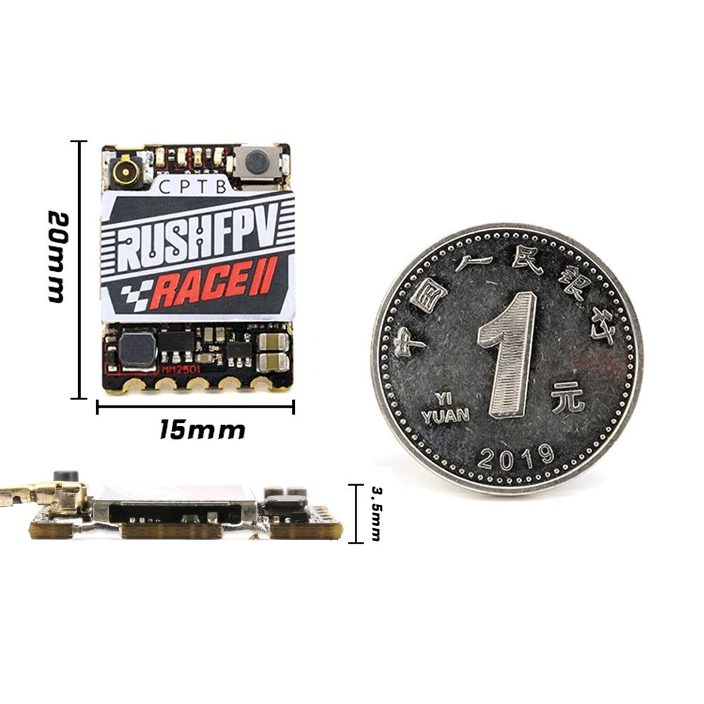 Rushfpv Rush fpv Tank Race2 20 - Fpv Drone Vtx ulasan dan harga