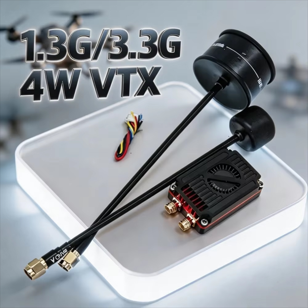 Rushfpv Rush 1.3G/3.3G 4W 7-30 - Fpv Drone Vtx ulasan dan harga